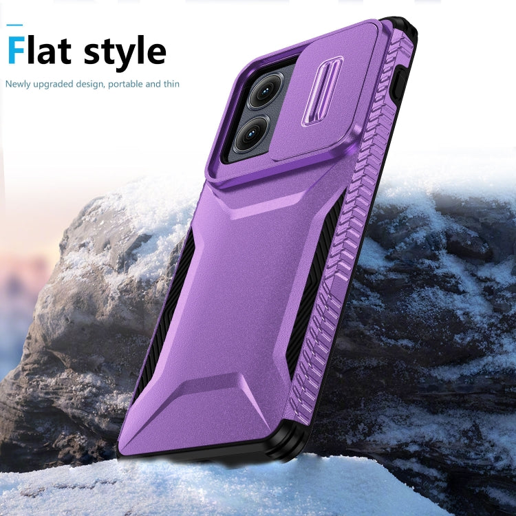 For Motorola Edge 5G 2024 Sliding Camshield Phone Case
