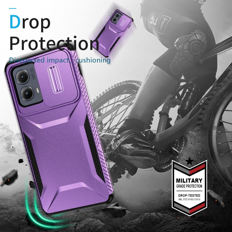 For Motorola Edge 5G 2024 Sliding Camshield Phone Case
