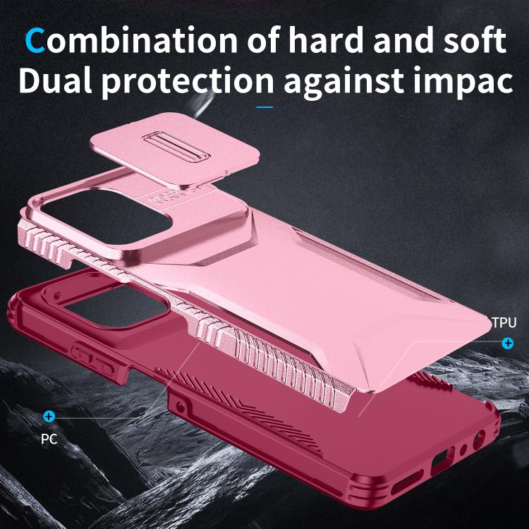 For Motorola Moto G Play 5G 2025 Sliding Camshield Phone Case