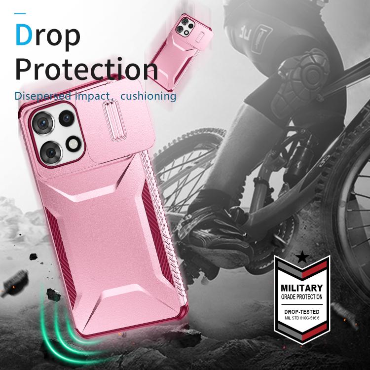 For Motorola Moto G Play 5G 2025 Sliding Camshield Phone Case