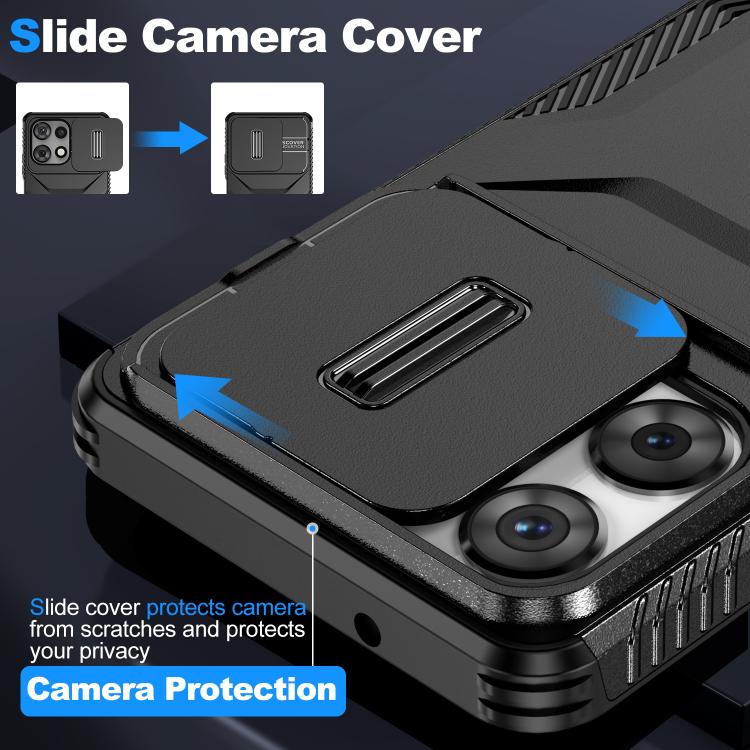 For Motorola Moto G Play 5G 2025 Sliding Camshield Phone Case