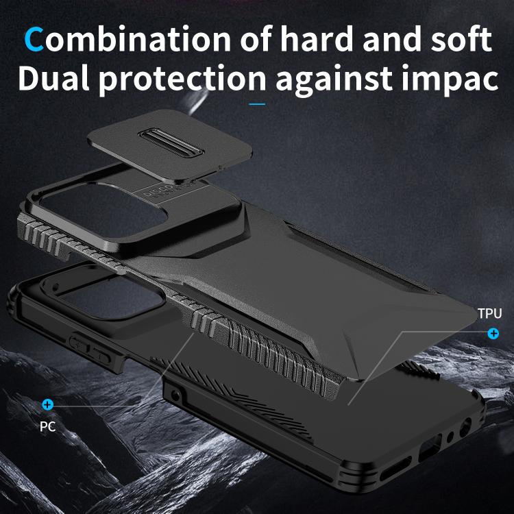 For Motorola Moto G Play 5G 2025 Sliding Camshield Phone Case