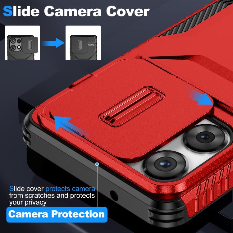 For Motorola Moto G Play 5G 2025 Sliding Camshield Phone Case