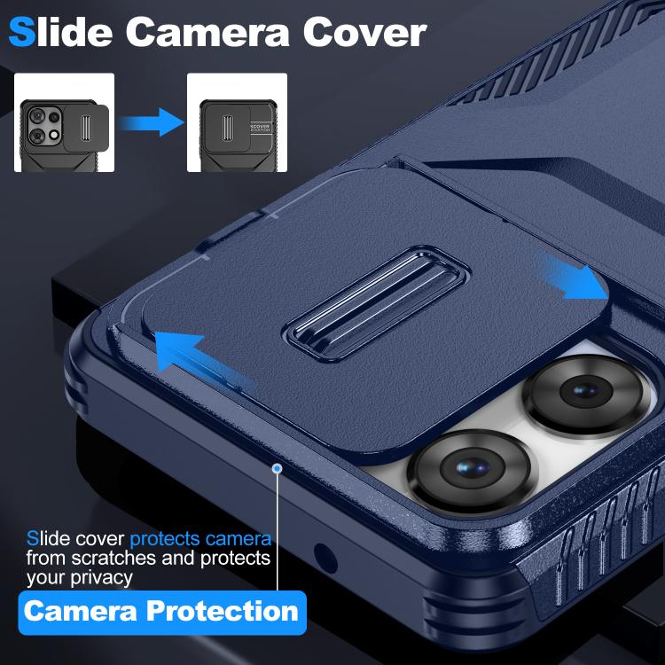 For Motorola Moto G Play 5G 2025 Sliding Camshield Phone Case