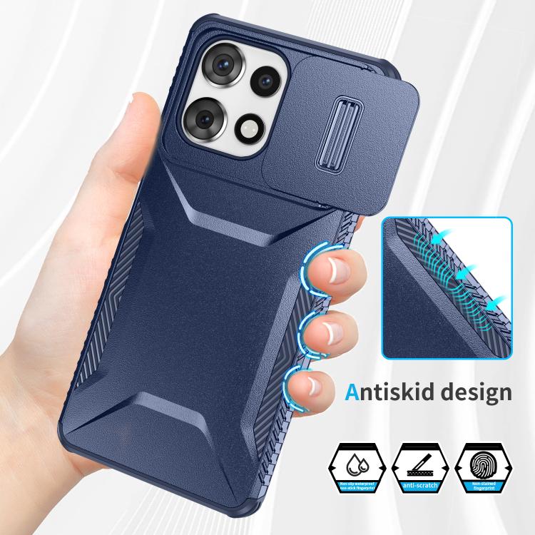 For Motorola Moto G Play 5G 2025 Sliding Camshield Phone Case