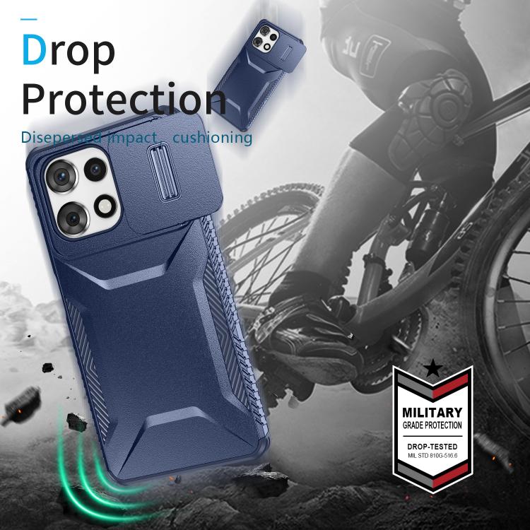 For Motorola Moto G Play 5G 2025 Sliding Camshield Phone Case