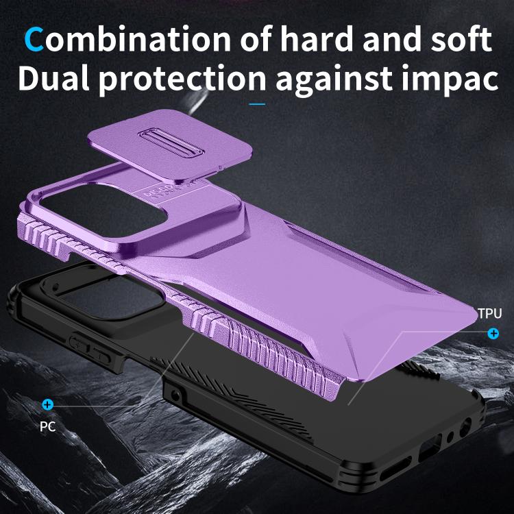 For Motorola Moto G Play 5G 2025 Sliding Camshield Phone Case