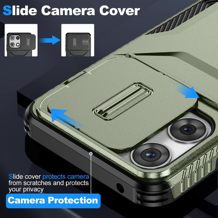 For Motorola Moto G 5G 2025 Sliding Camshield Phone Case