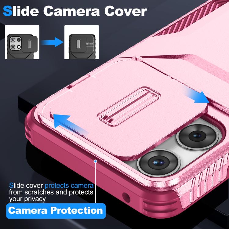 For Motorola Moto G 5G 2025 Sliding Camshield Phone Case