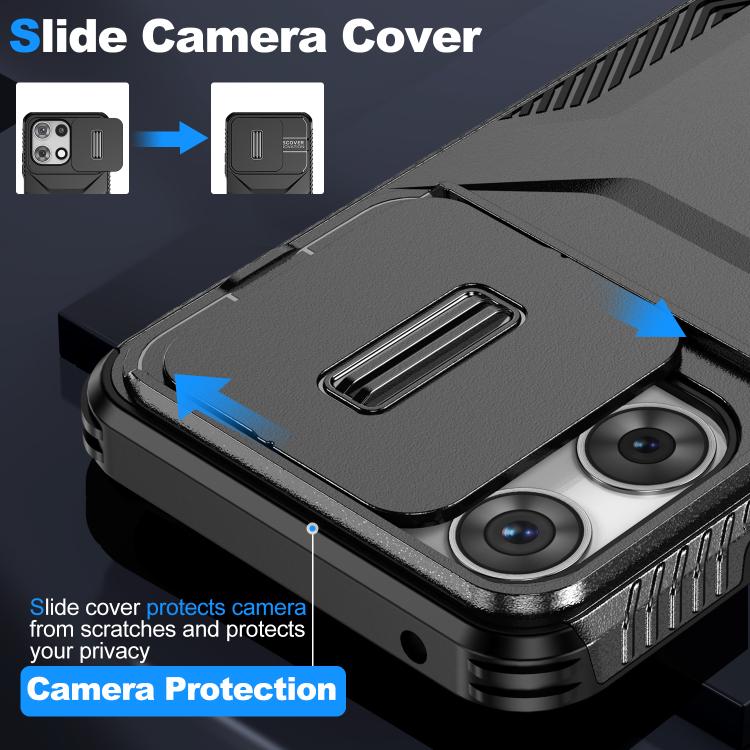 For Motorola Moto G 5G 2025 Sliding Camshield Phone Case