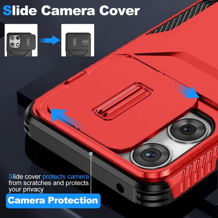 For Motorola Moto G 5G 2025 Sliding Camshield Phone Case