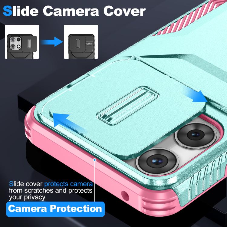For Motorola Moto G 5G 2025 Sliding Camshield Phone Case