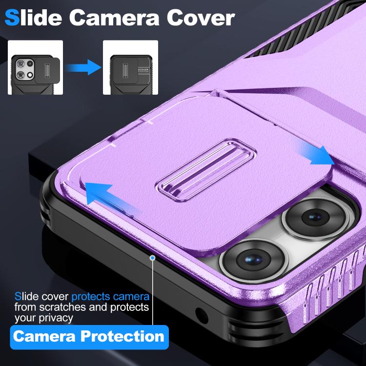 For Motorola Moto G 5G 2025 Sliding Camshield Phone Case