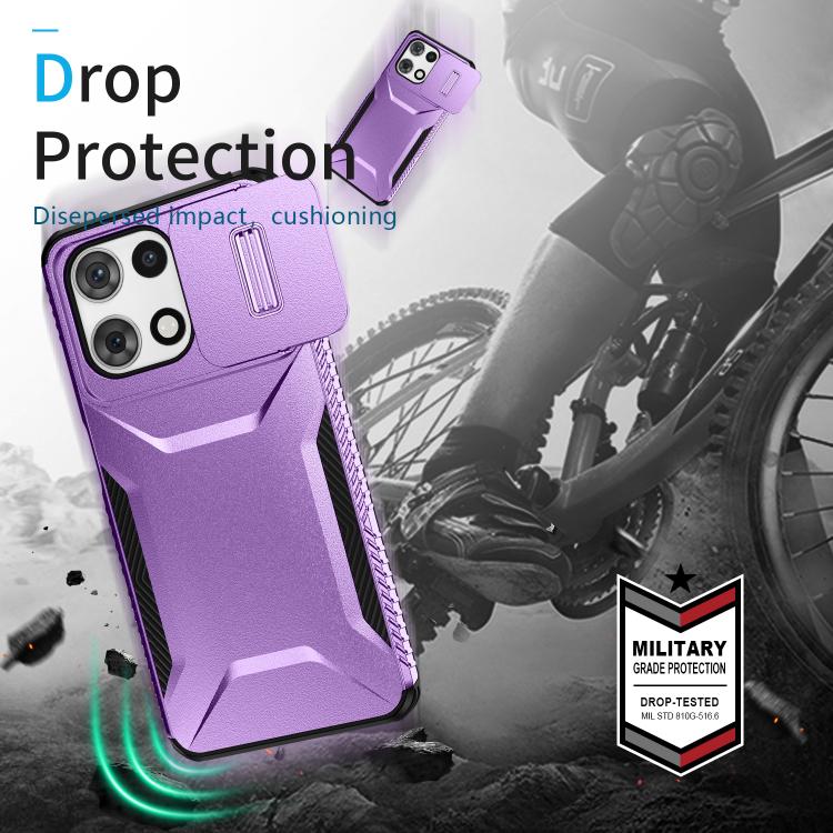 For Motorola Moto G 5G 2025 Sliding Camshield Phone Case