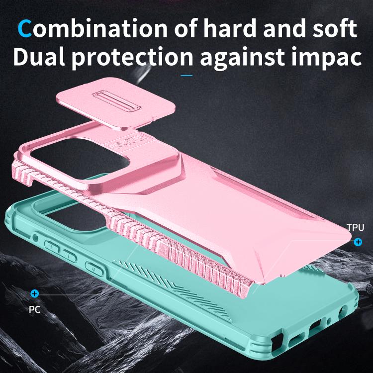 For Motorola Moto G Stylus 5G 2025 Sliding Camshield Phone Case