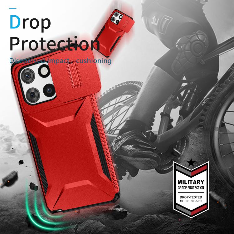 For Motorola Moto G Stylus 5G 2025 Sliding Camshield Phone Case