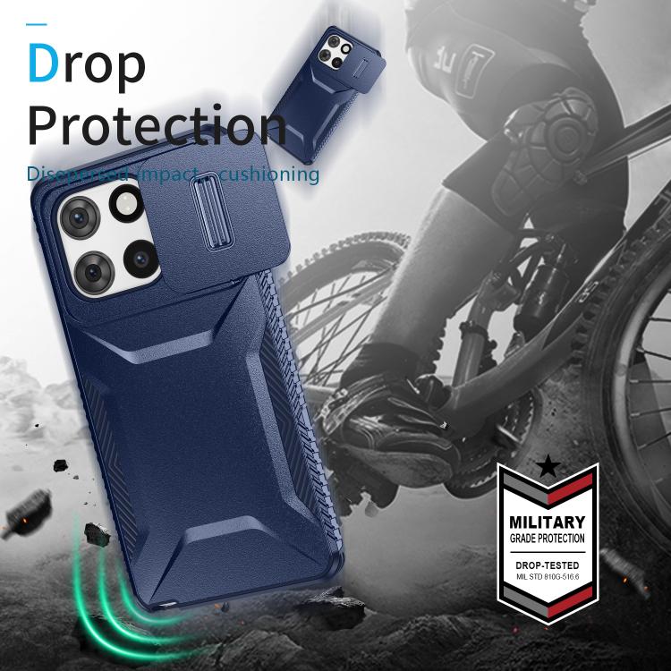For Motorola Moto G Stylus 5G 2025 Sliding Camshield Phone Case