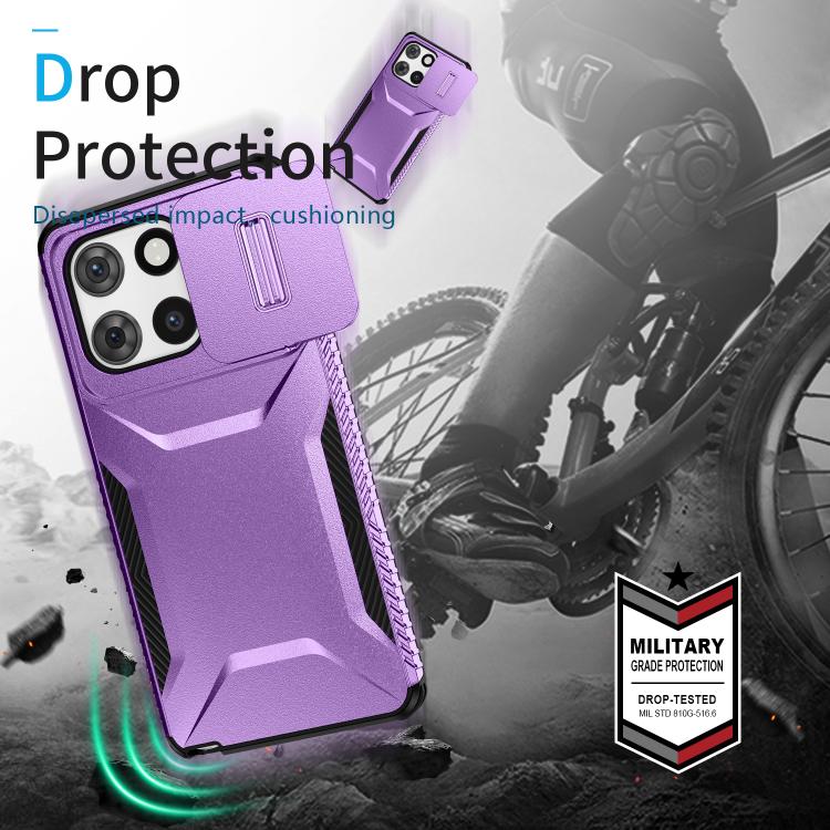 For Motorola Moto G Stylus 5G 2025 Sliding Camshield Phone Case