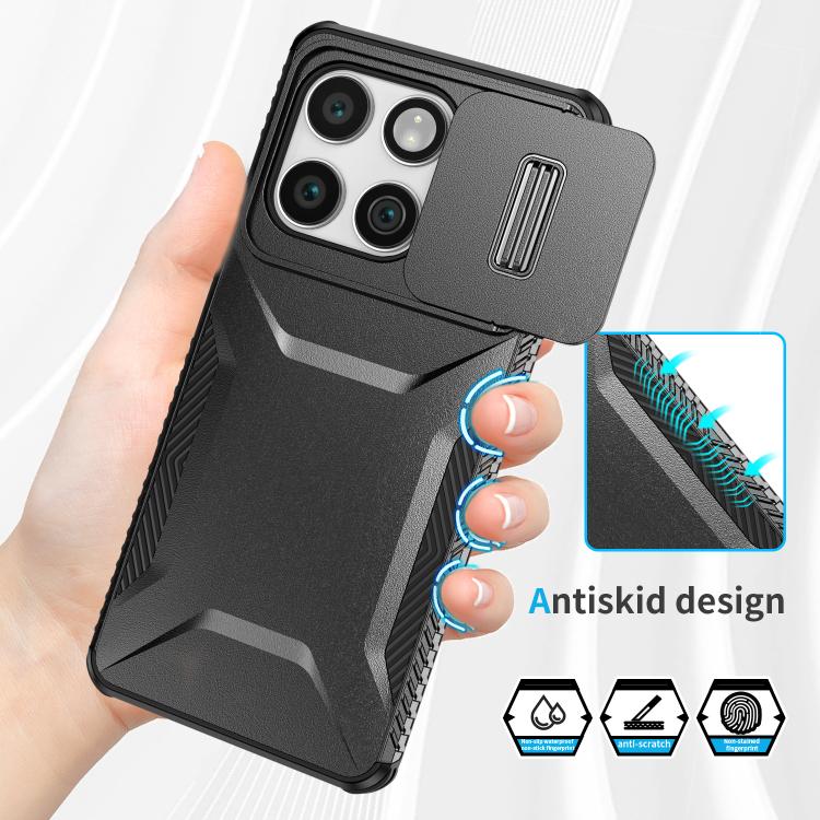 For Motorola Edge 5G 2025 Sliding Camshield Phone Case