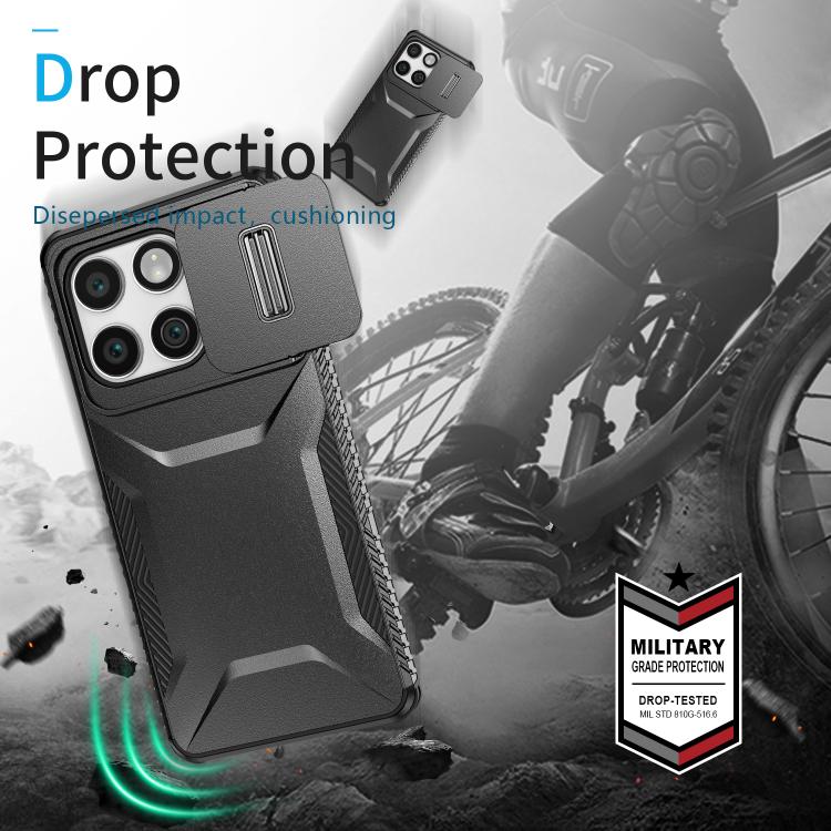 For Motorola Edge 5G 2025 Sliding Camshield Phone Case