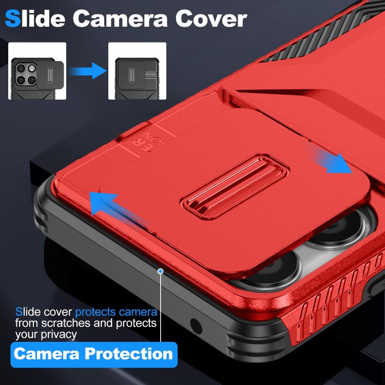For Motorola Edge 5G 2025 Sliding Camshield Phone Case