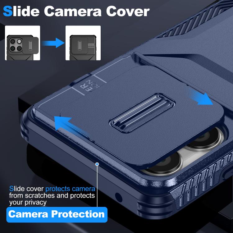 For Motorola Edge 5G 2025 Sliding Camshield Phone Case