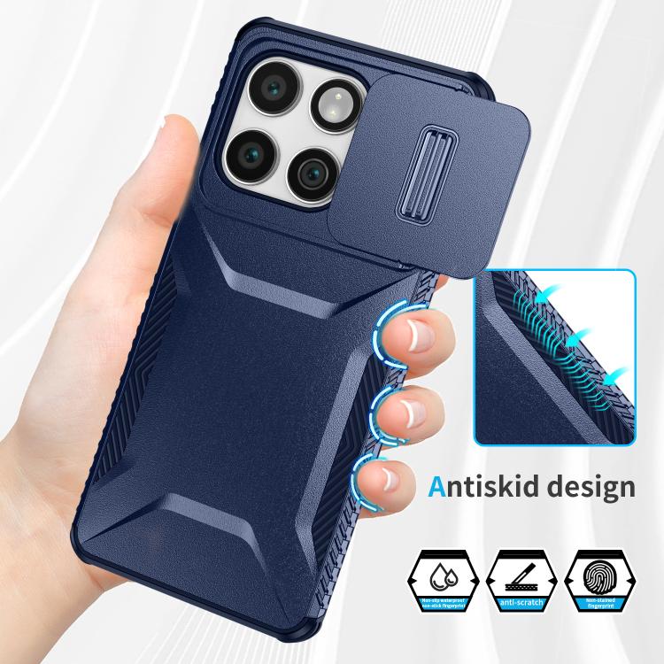 For Motorola Edge 5G 2025 Sliding Camshield Phone Case