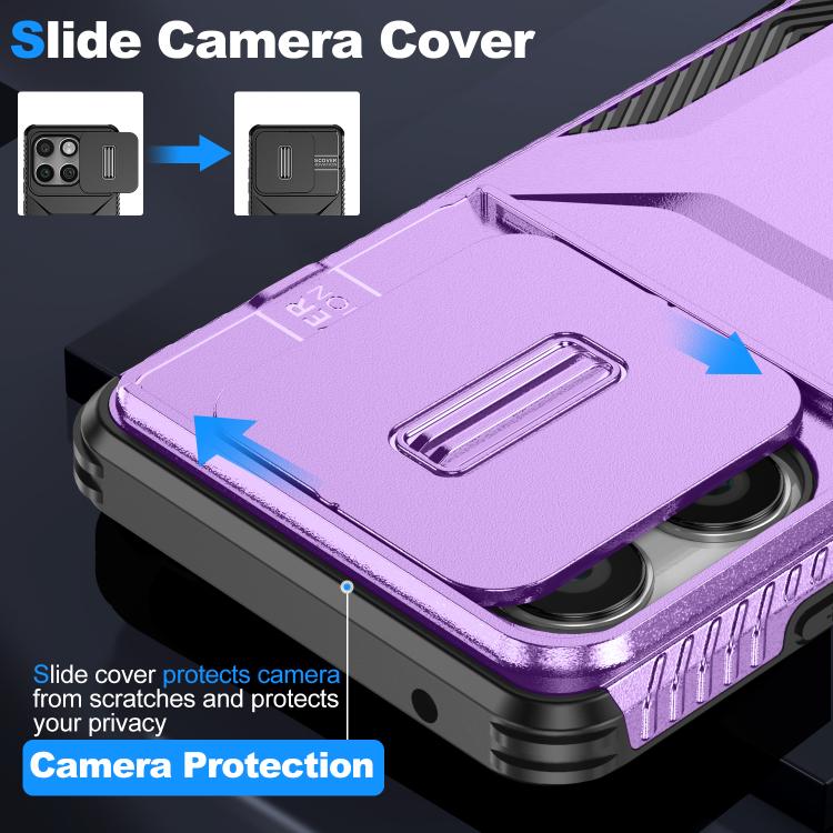 For Motorola Edge 5G 2025 Sliding Camshield Phone Case