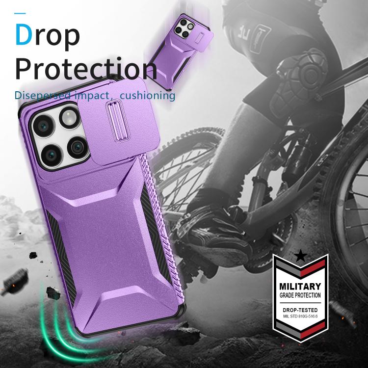 For Motorola Edge 5G 2025 Sliding Camshield Phone Case