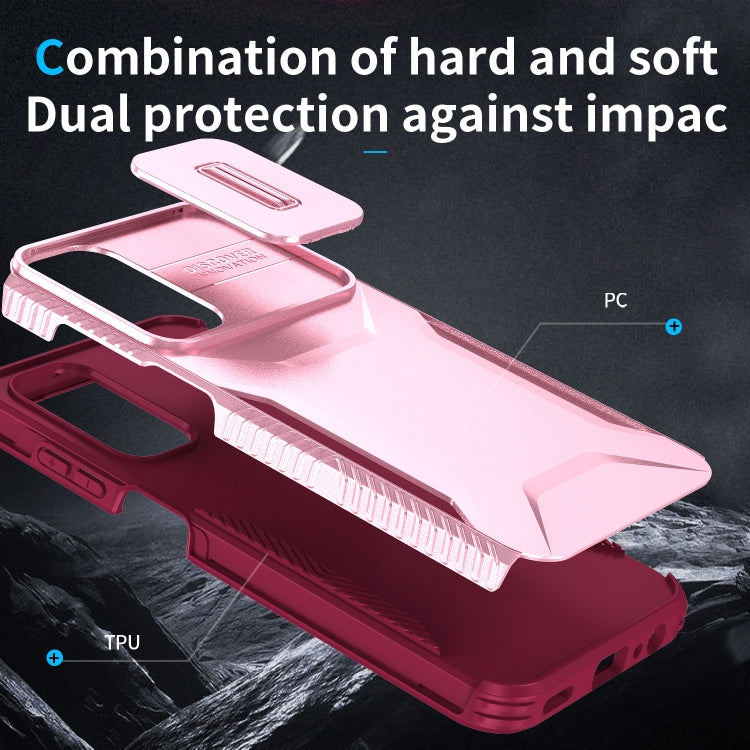 For Samsung Galaxy A15 5G Sliding Camshield Phone Case