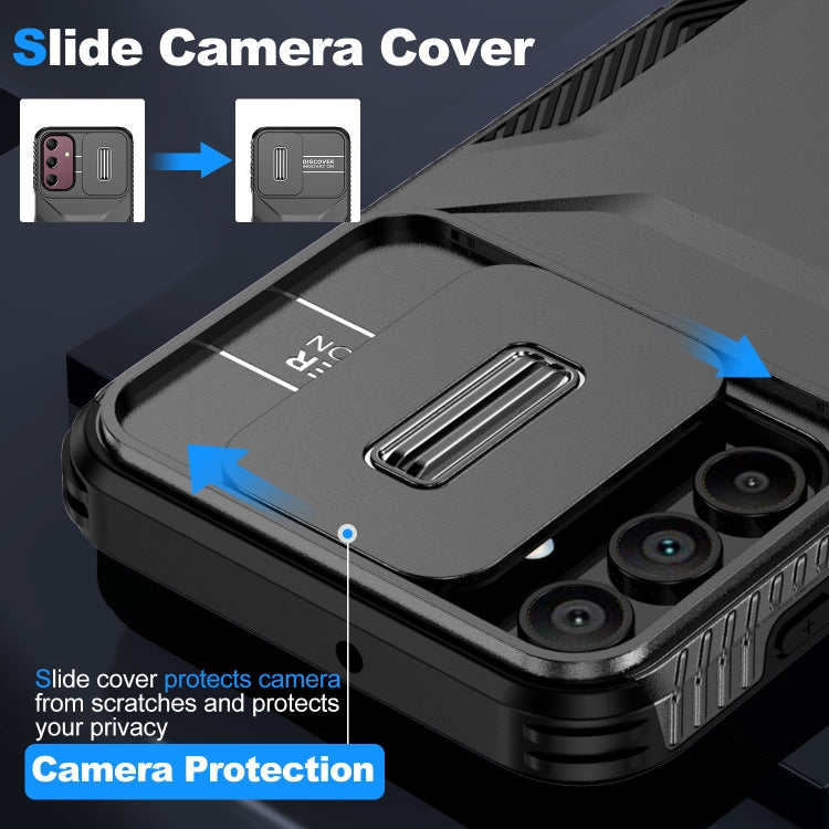 For Samsung Galaxy A15 5G Sliding Camshield Phone Case