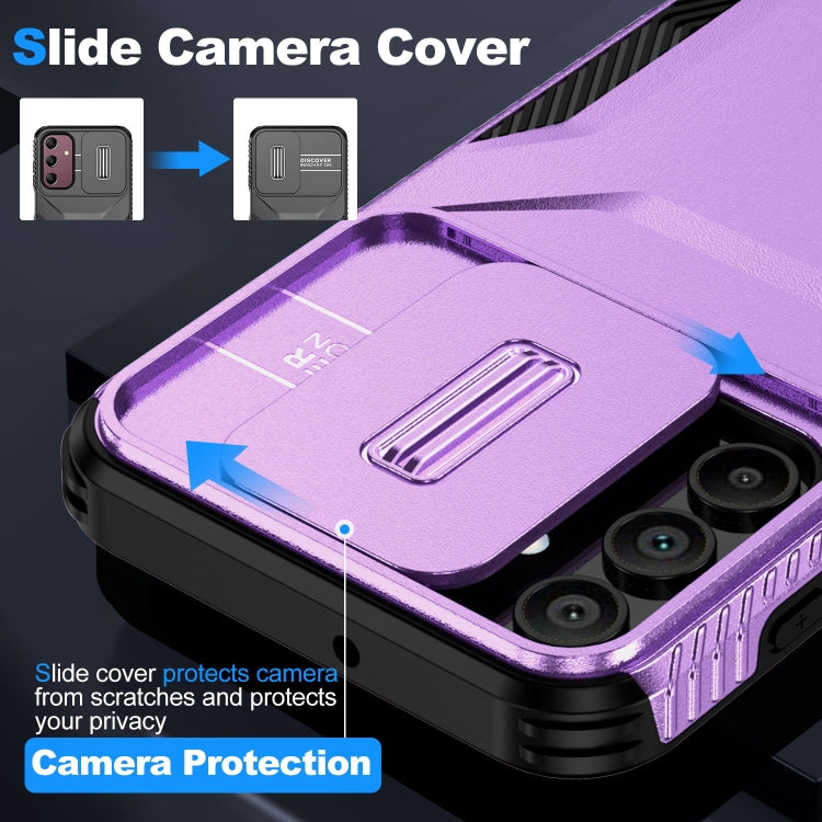 For Samsung Galaxy A15 5G Sliding Camshield Phone Case