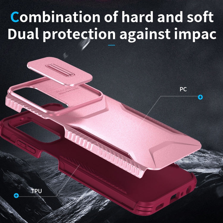 For Samsung Galaxy A25 5G Sliding Camshield Phone Case