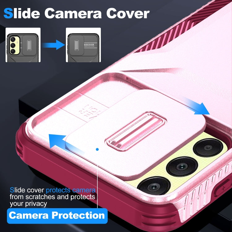 For Samsung Galaxy A25 5G Sliding Camshield Phone Case
