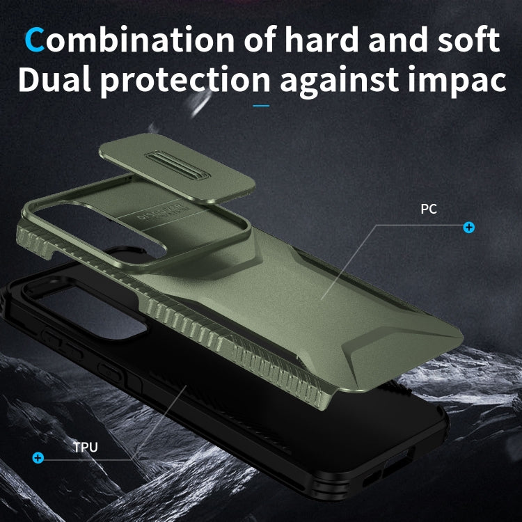 For Samsung Galaxy A55 5G Sliding Camshield Phone Case