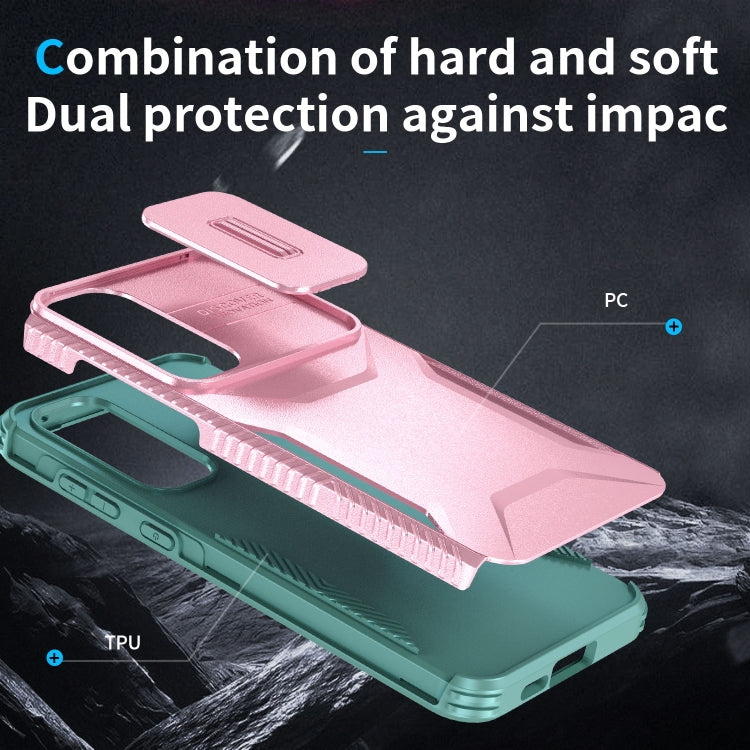 For Samsung Galaxy A55 5G Sliding Camshield Phone Case