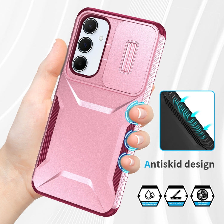 For Samsung Galaxy A55 5G Sliding Camshield Phone Case