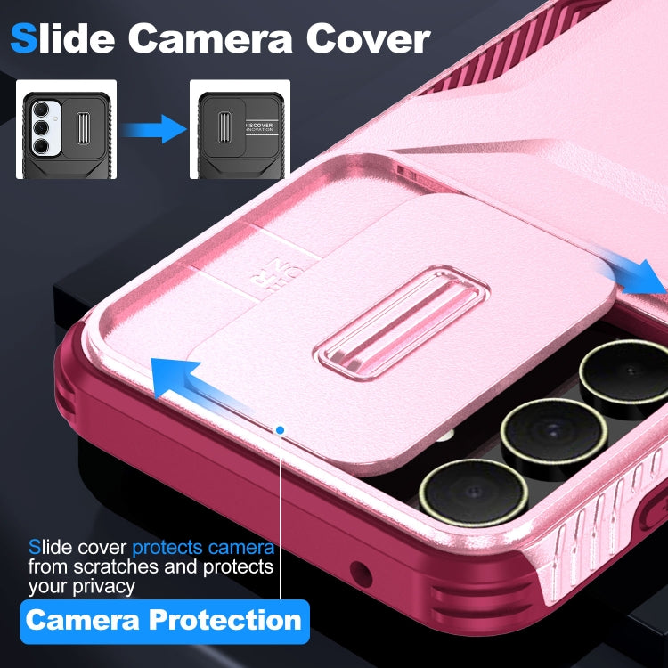 For Samsung Galaxy A55 5G Sliding Camshield Phone Case