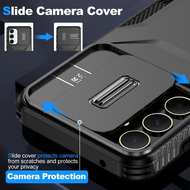 For Samsung Galaxy A55 5G Sliding Camshield Phone Case