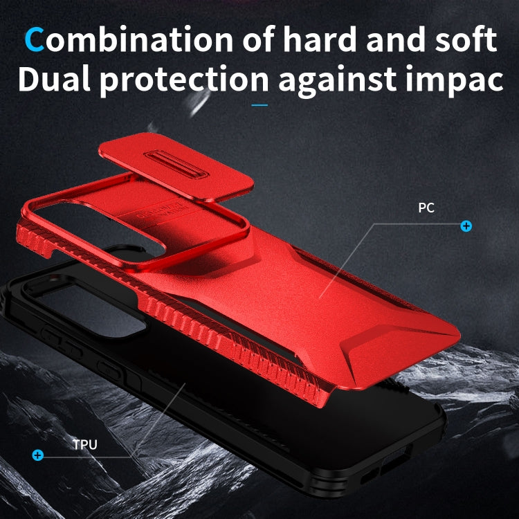 For Samsung Galaxy A55 5G Sliding Camshield Phone Case