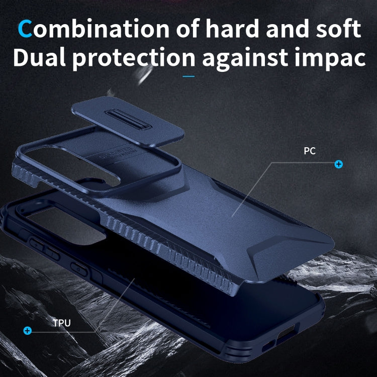 For Samsung Galaxy A55 5G Sliding Camshield Phone Case