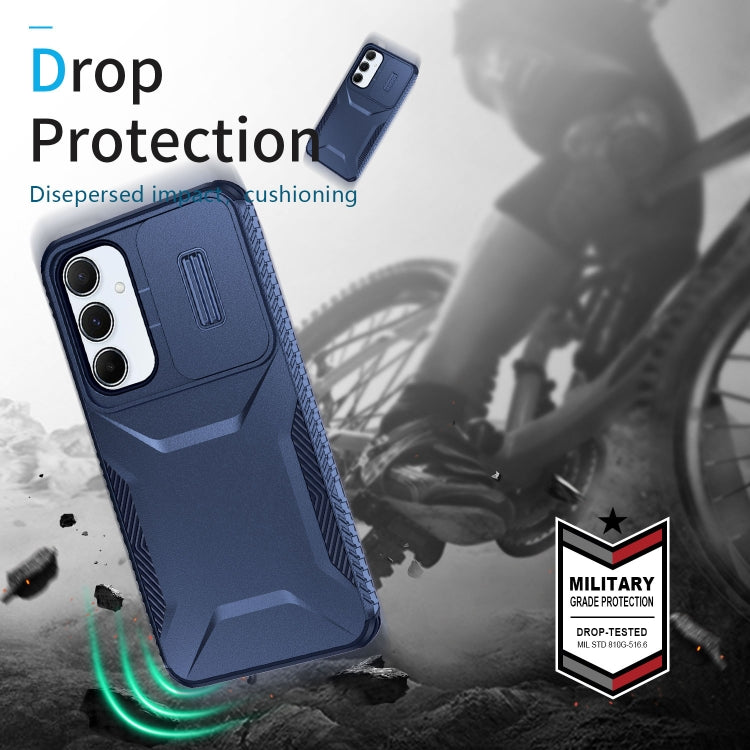 For Samsung Galaxy A55 5G Sliding Camshield Phone Case