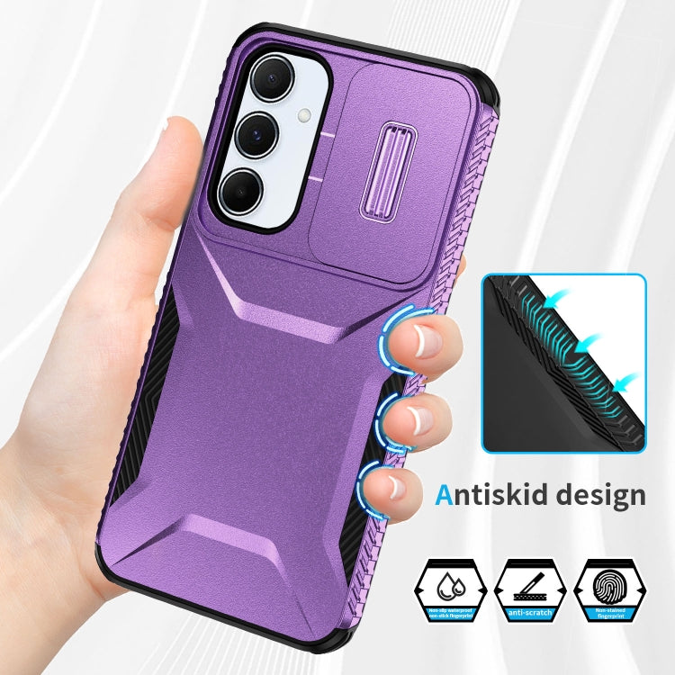 For Samsung Galaxy A55 5G Sliding Camshield Phone Case