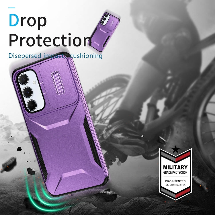 For Samsung Galaxy A55 5G Sliding Camshield Phone Case