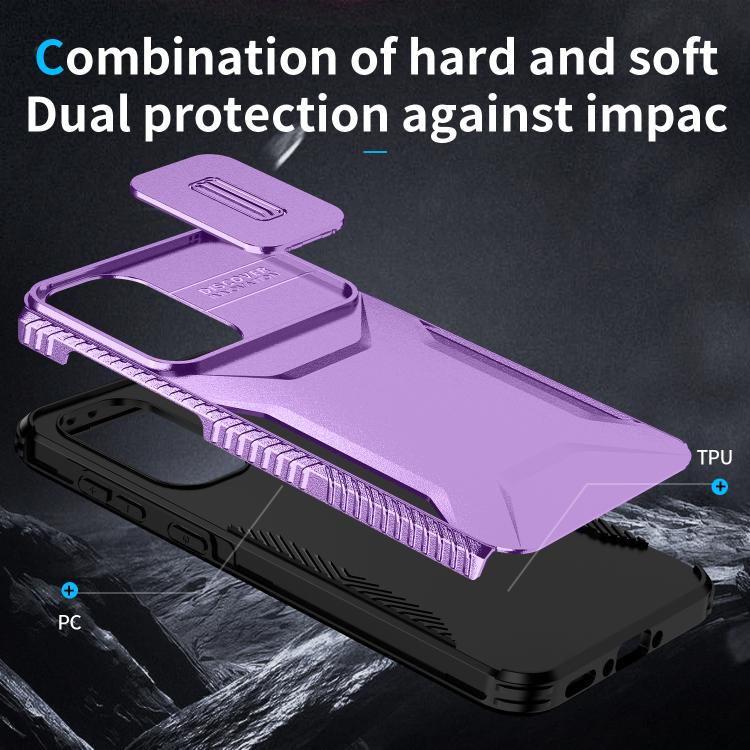 For Samsung Galaxy A56 5G Sliding Camshield Phone Case