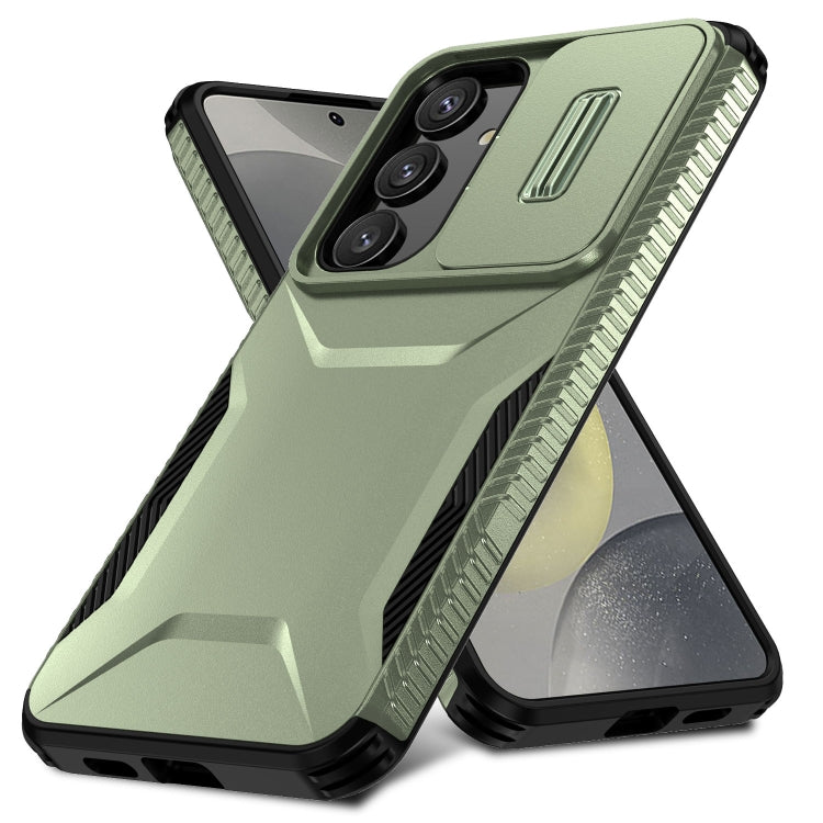 For Samsung Galaxy S25+ 5G / S24+ 5G Sliding Camshield Phone Case