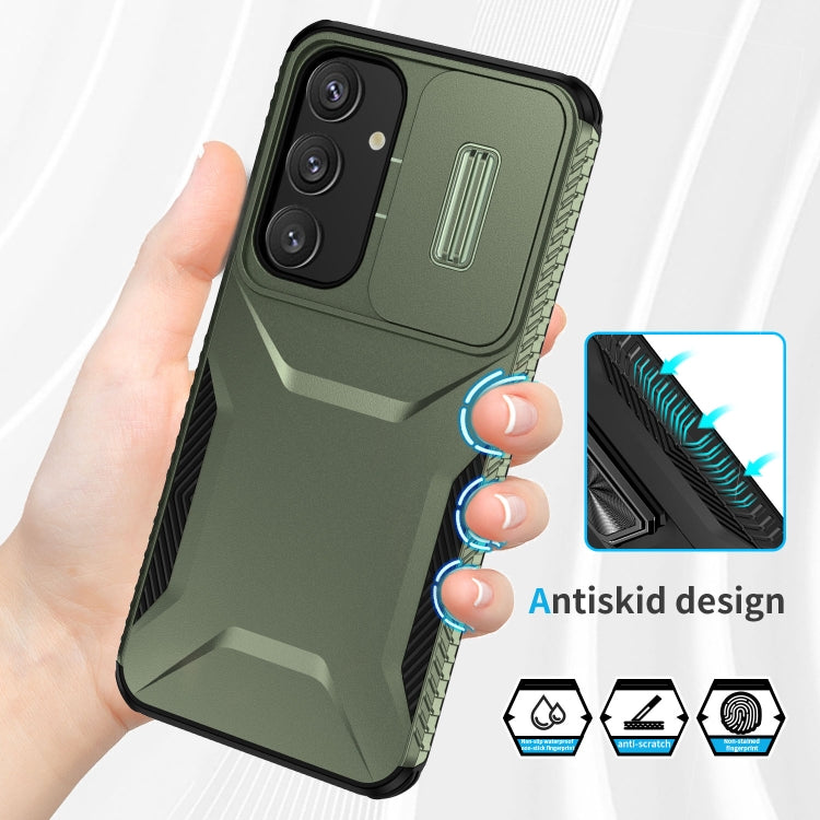 For Samsung Galaxy S25+ 5G / S24+ 5G Sliding Camshield Phone Case