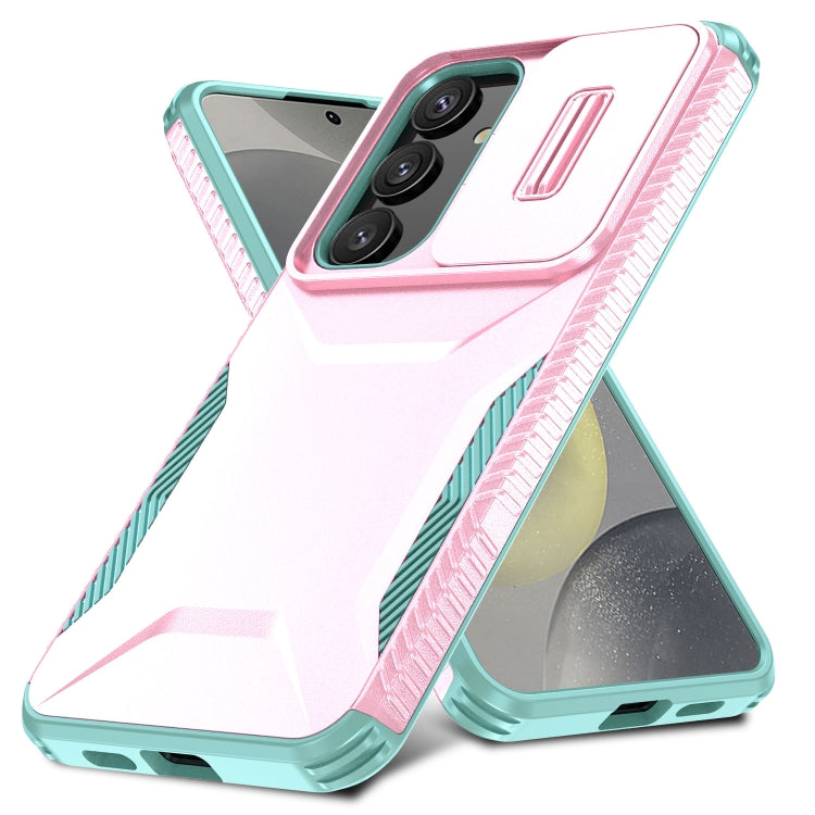 For Samsung Galaxy S25+ 5G / S24+ 5G Sliding Camshield Phone Case