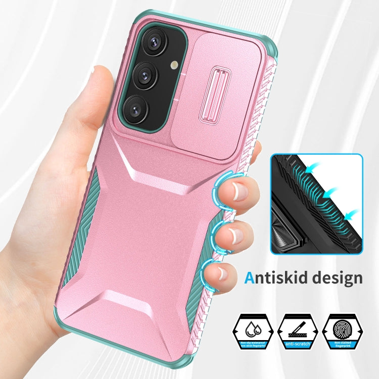 For Samsung Galaxy S25+ 5G / S24+ 5G Sliding Camshield Phone Case