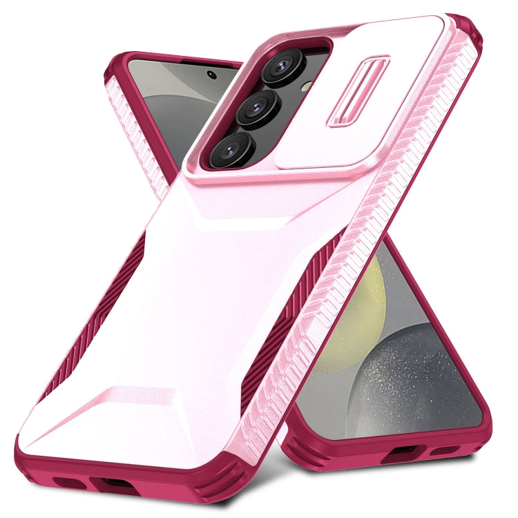 For Samsung Galaxy S25+ 5G / S24+ 5G Sliding Camshield Phone Case